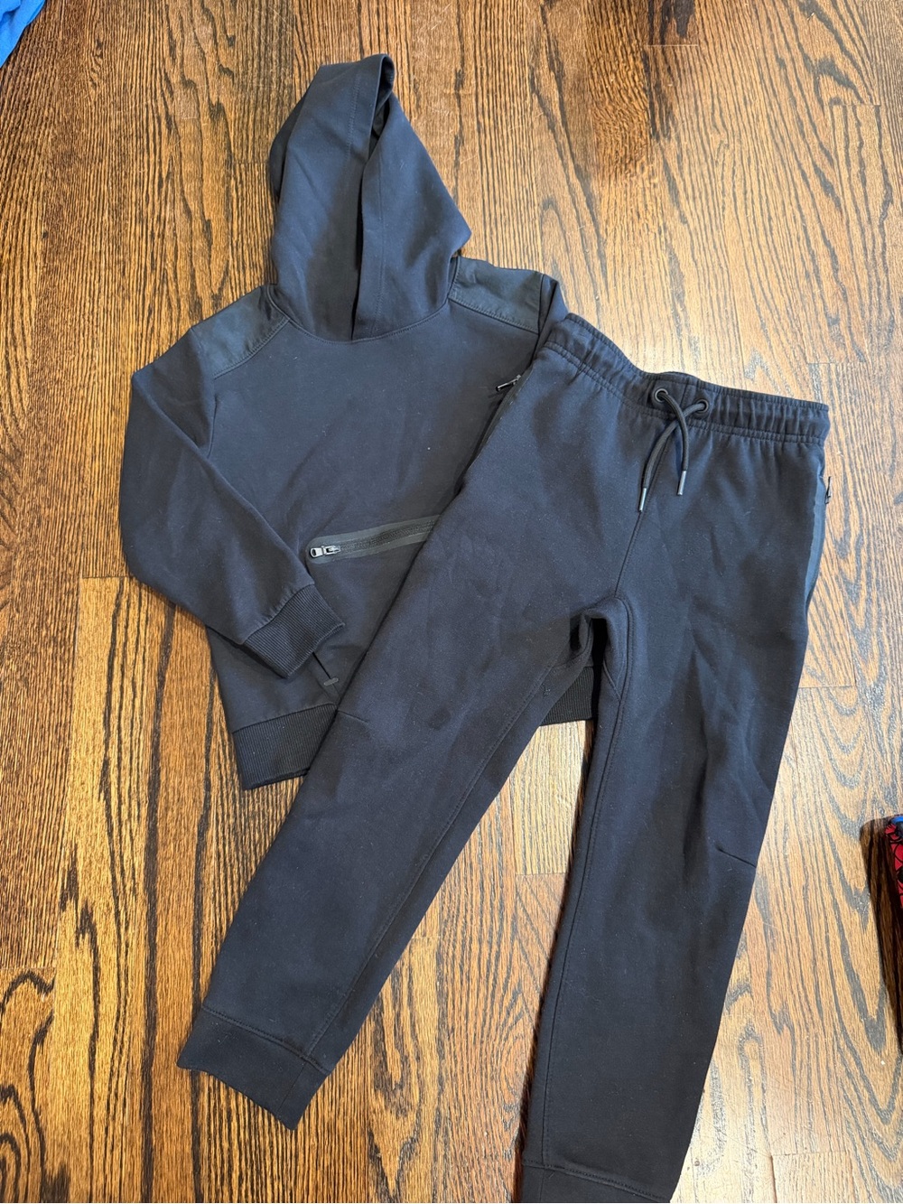 Old Navy Kids Black Jogger Set Size 5T